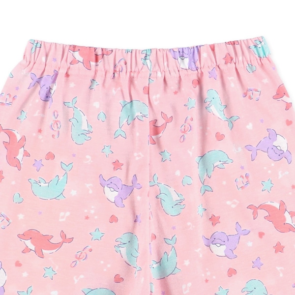 半袖パジャマ（イルカ総柄）