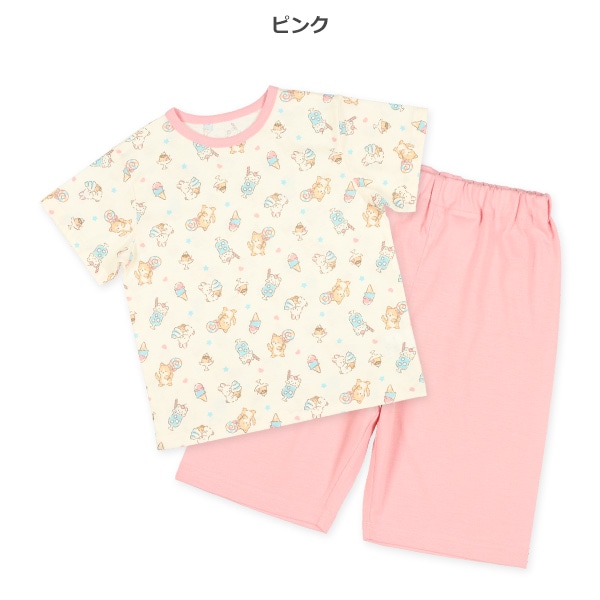 半袖パジャマ（アニマル・スイーツ）