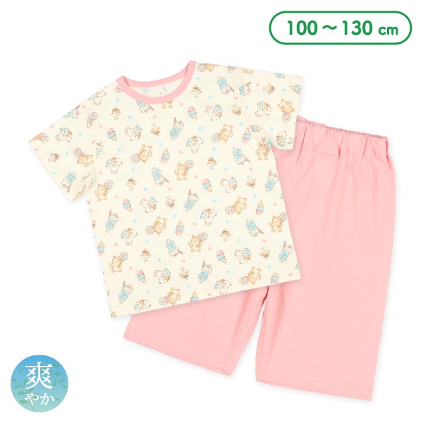 半袖パジャマ（アニマル・スイーツ）