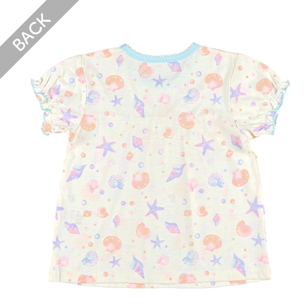 半袖パジャマ（シェル総柄）