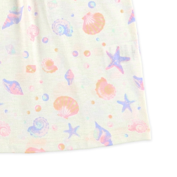 半袖パジャマ（シェル総柄）