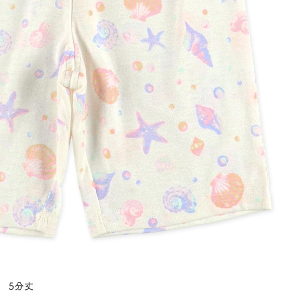 半袖パジャマ（シェル総柄）