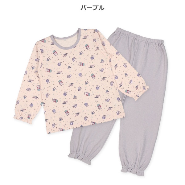 ソフトキルト長袖パジャマ（スイーツ）