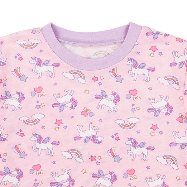 長袖パジャマ（ユニコーン総柄）