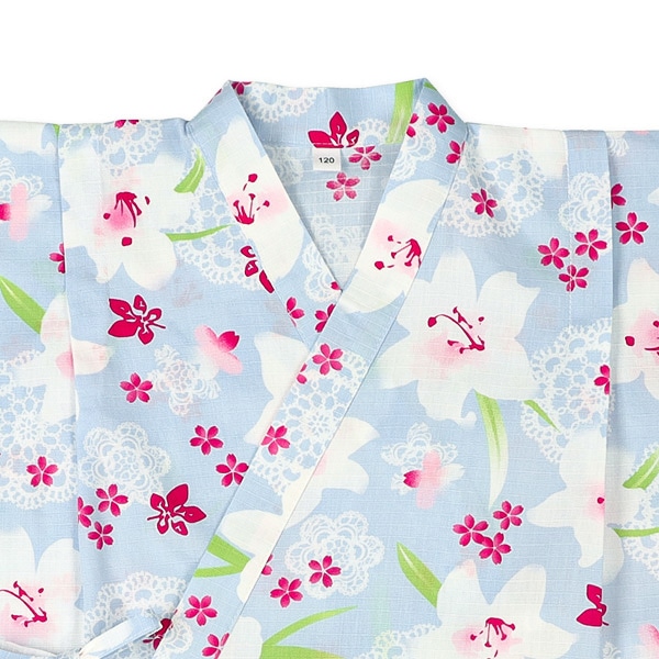 帯付き甚平ドレス（ゆり）