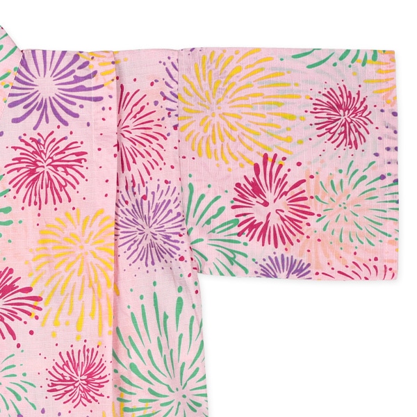 帯付き甚平ドレス（花火）