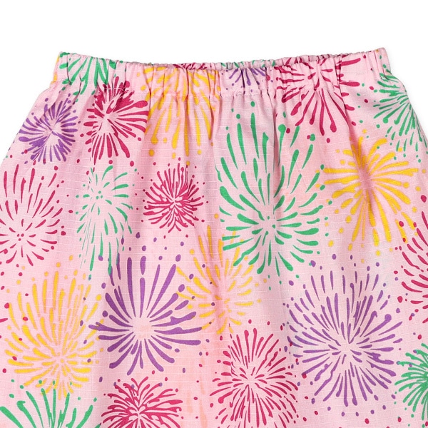 帯付き甚平ドレス（花火）