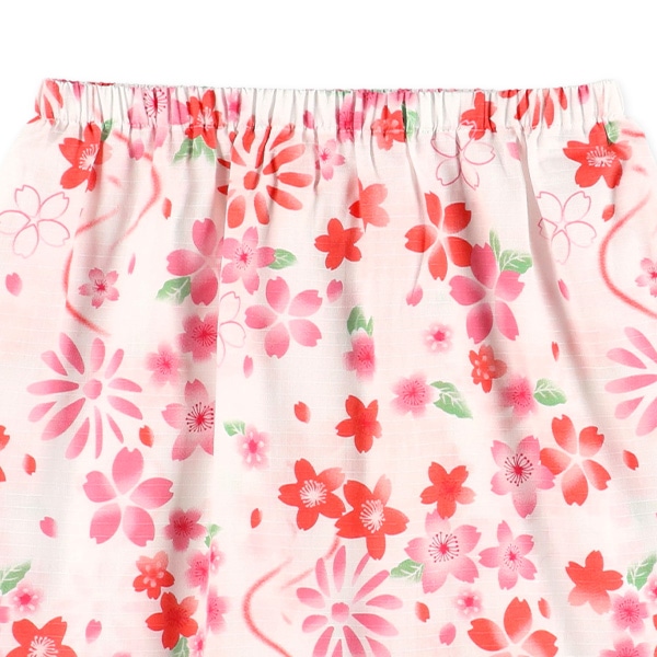 帯付き甚平ドレス（桜）