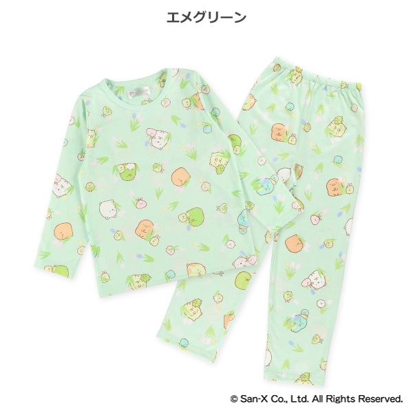 長袖パジャマ（すみっコぐらし総柄）