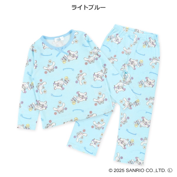 長袖パジャマ（シナモロール総柄）