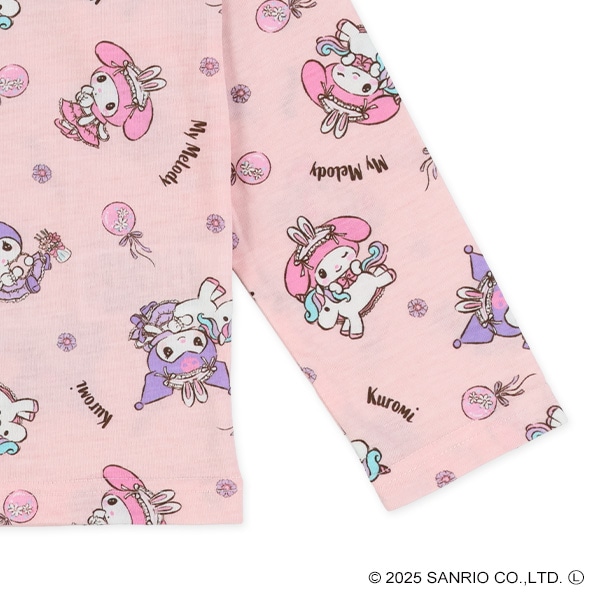 長袖パジャマ（マイメロディ・クロミ総柄） | 西松屋オンラインストア