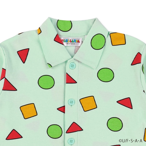 前開き長袖パジャマ（クレヨンしんちゃん）