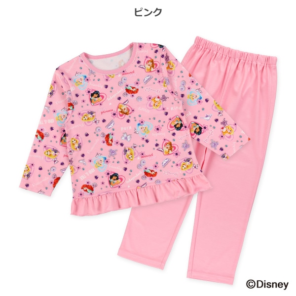 長袖パジャマ（ディズニープリンセス）