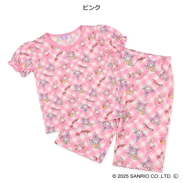 半袖パジャマ（マイメロディ・クロミ総柄）