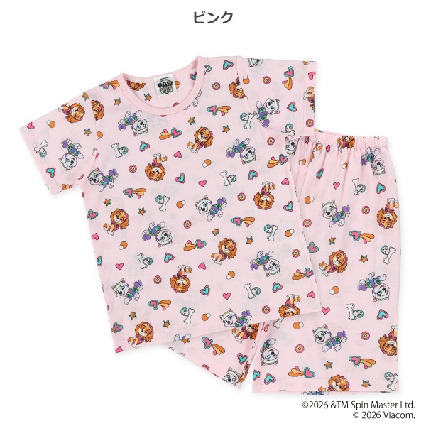 半袖パジャマ（パウパトロール総柄）