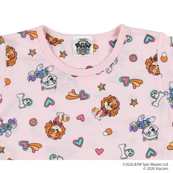 半袖パジャマ（パウパトロール総柄）