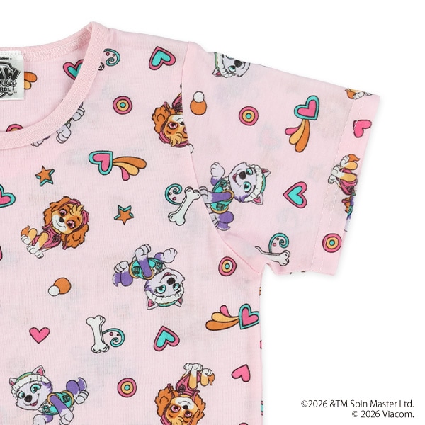 半袖パジャマ（パウパトロール総柄）