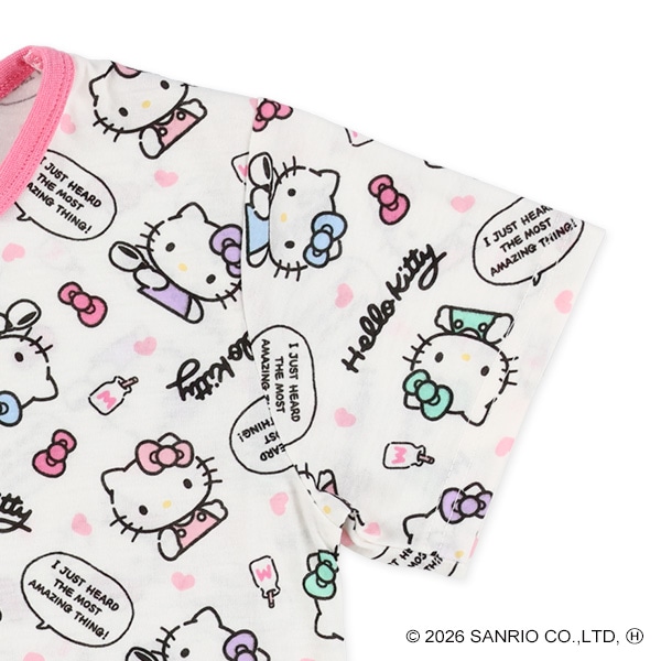 半袖パジャマ（ハローキティ総柄）