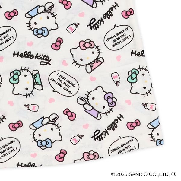 半袖パジャマ（ハローキティ総柄）