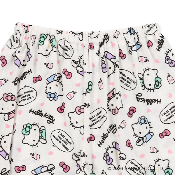 半袖パジャマ（ハローキティ総柄）