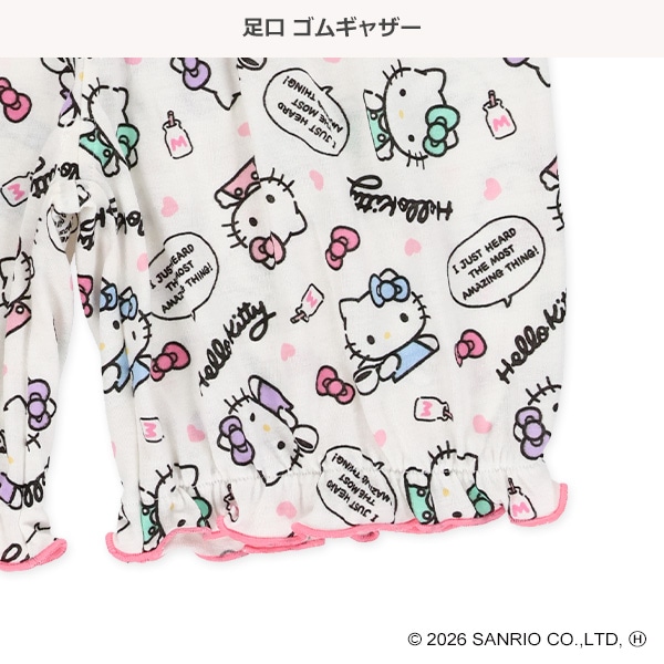 半袖パジャマ（ハローキティ総柄）