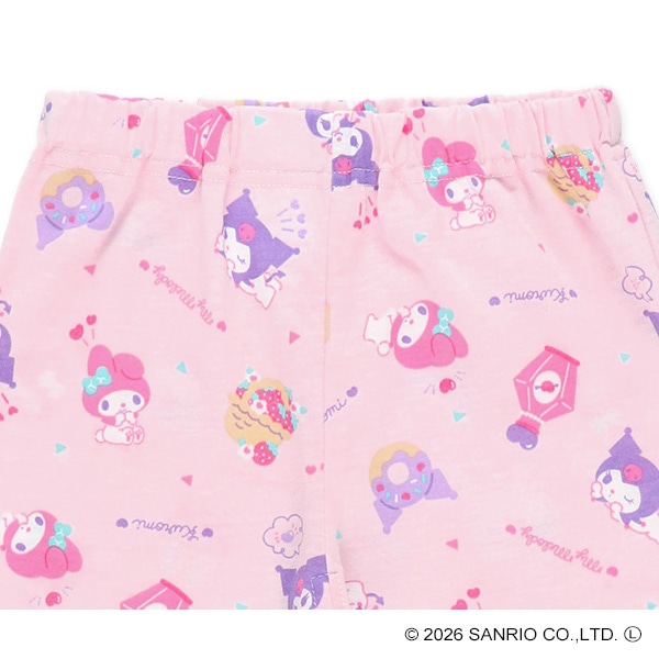 半袖パジャマ（マイメロディ・クロミ総柄）