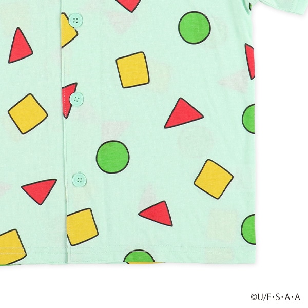 前開き半袖パジャマ（クレヨンしんちゃん）