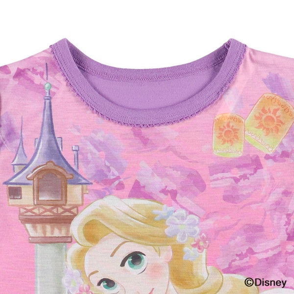 半袖パジャマ（塔の上のラプンツェル）