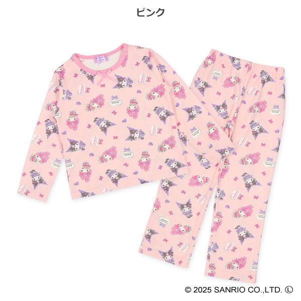 長袖パジャマ（マイメロディ・クロミ総柄）