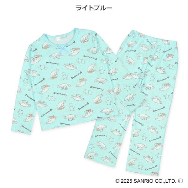 長袖パジャマ（シナモロール総柄）