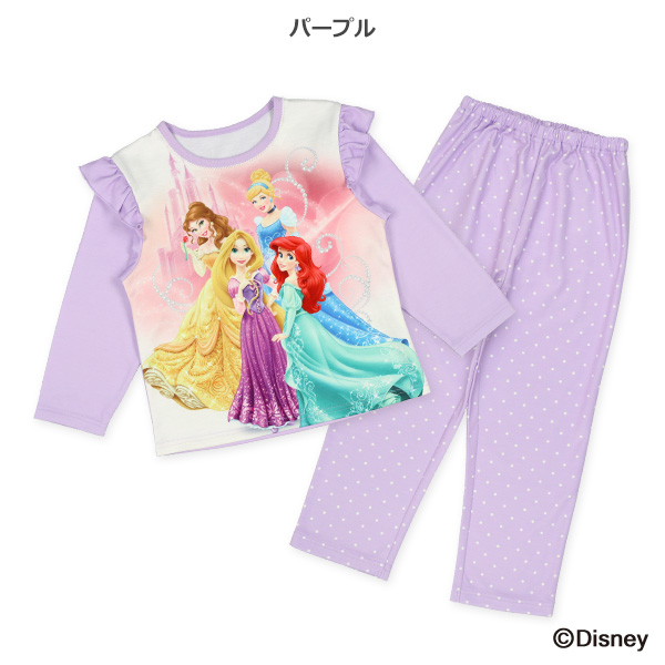 長袖パジャマ（ディズニープリンセス）