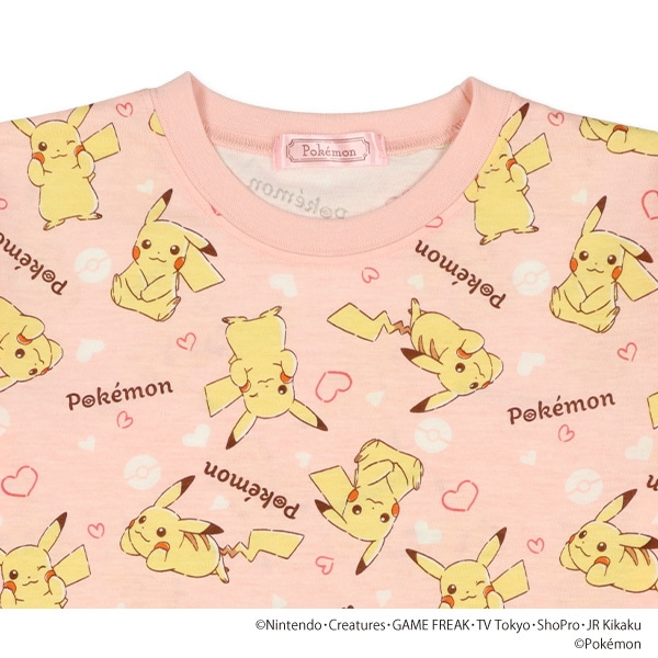 長袖パジャマ（ピカチュウ・ハート）
