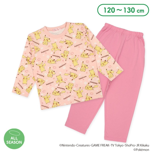 長袖パジャマ(ピカチュウ・ハート)