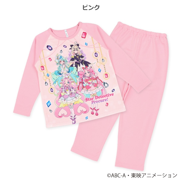 ラグラン長袖パジャマ（名探偵プリキュア!）