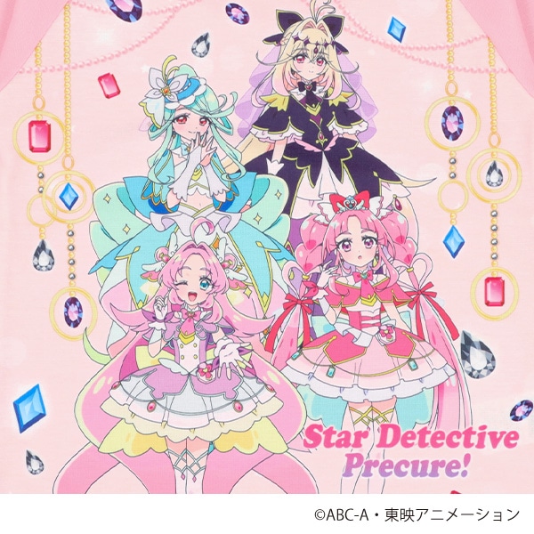 ラグラン長袖パジャマ（名探偵プリキュア!）