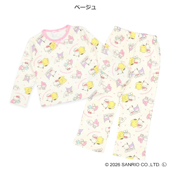 長袖パジャマ（サンリオキャラクターズ）