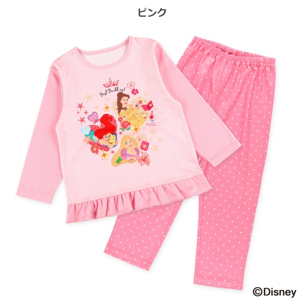 長袖パジャマ（ディズニープリンセス）