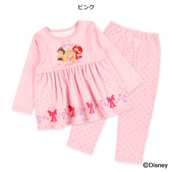 長袖パジャマ（ディズニープリンセス）