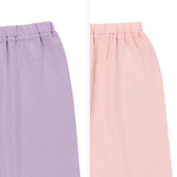 2枚組ラグラン半袖パジャマ（ねこ・うさぎ）