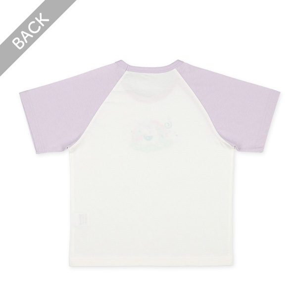 2枚組ラグラン半袖パジャマ（ユニコーン）