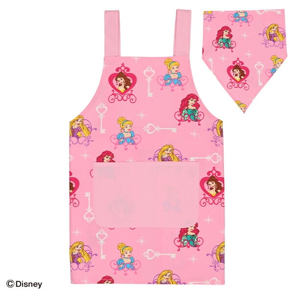 三角巾付きエプロン ディズニープリンセス ベビー 子供服 マタニティ通販 西松屋オンラインストア