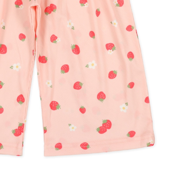 腹巻付きポリエステルワッフルステテコ（いちご）