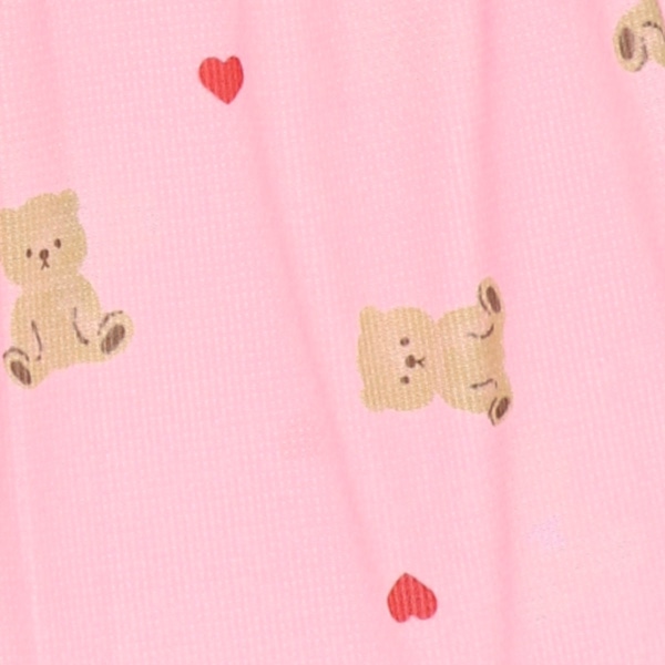 腹巻付きポリエステルワッフルステテコ（くま）