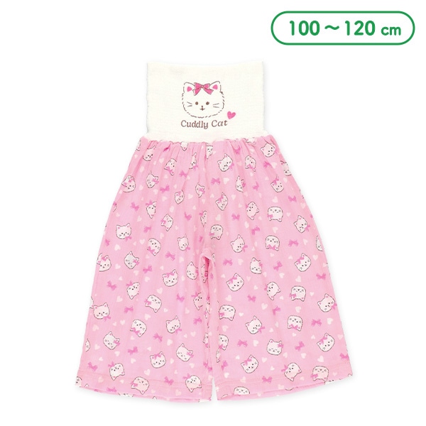 腹巻付きステテコ（リボン・ねこ）