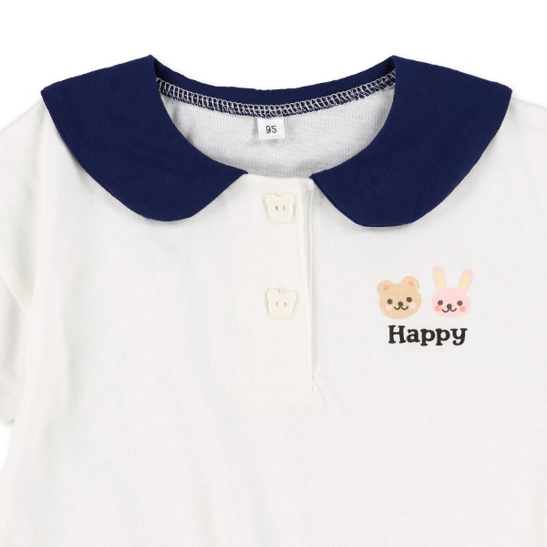 くま耳付きセーラー襟半袖Ｔシャツ