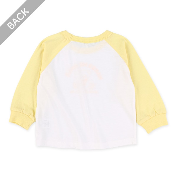 ラグランくまロゴ長袖Tシャツ