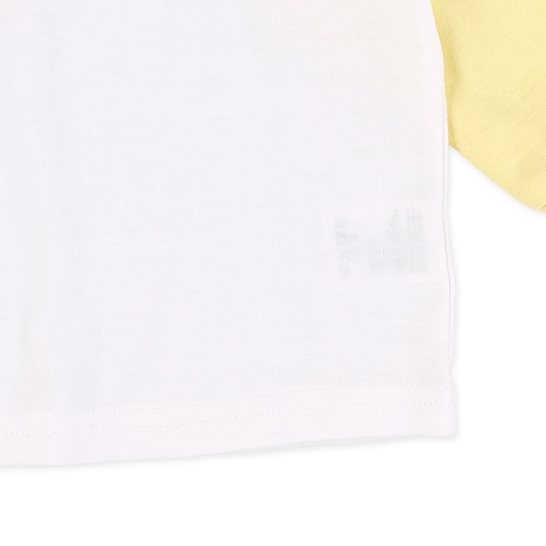 ラグランくまロゴ長袖Tシャツ