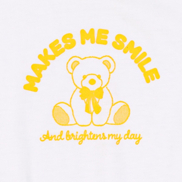 ラグランくまロゴ長袖Tシャツ