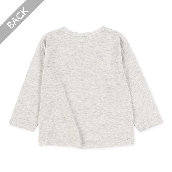 ワンポイント刺繍長袖Tシャツ