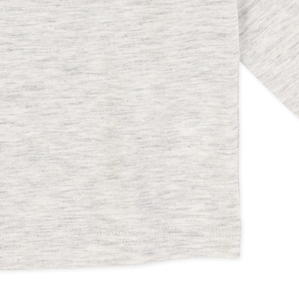 ワンポイント刺繍長袖Tシャツ
